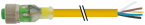Konektor M12 żeński 0° 3xLED, z wolnym końcem przewodów 