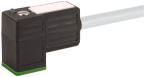 Konektor zaworowy typ C 8mm z wolnym końcem przewodów 