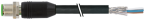 Konektor M12 męski 0° Y-cod. z wolnym końcem przewodów 