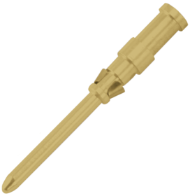 Pin 1,6mm męski pozłacany 0,75-1 mm² op=100szt  70MH-ZKA1G-0100300