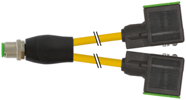 M12 Y-distributor / MSUD valve plug form A 18mm  7000-42401-0260060