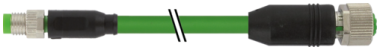 Konektor M8 męski 0° - M12 żeński 0°  7000-89851-7910500