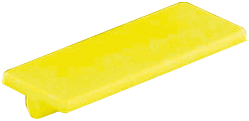 Label plates (yellow) 