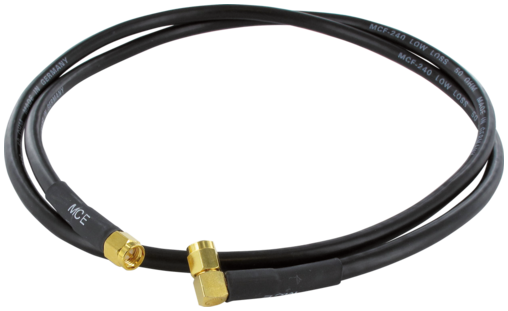 2,4 GHz antenna Cable Straight to 90° 0,5m 