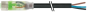Konektor M8 męski, prosty z LED z wolnym końcem przewodów 