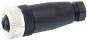 Wtyczka M12 żeńska, prosta 8-polowa, zaciski śrubowe, 6..8mm 
